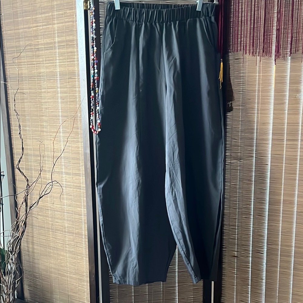 Women's Gray Boho Pants